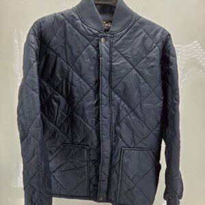 Walls Blue Quilted Jacket Size Large chest 42-44 Full Zip No Hood